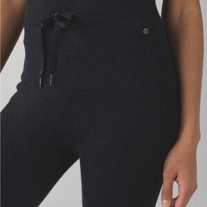 Black Knit lululemon Pants